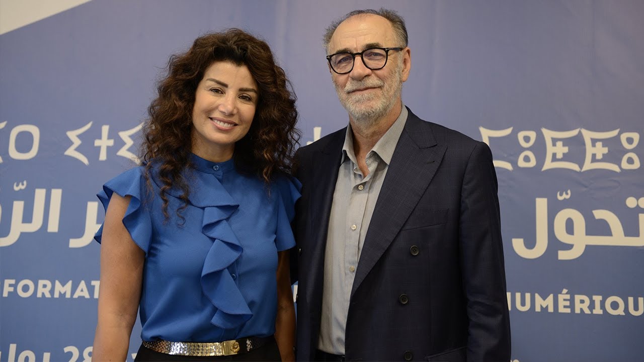 Joumana Haddad &  Abdessamad Dialmy ندوة الانفجار الجنسي والجندري : جمانة حداد وعبد الصمد الديالمي