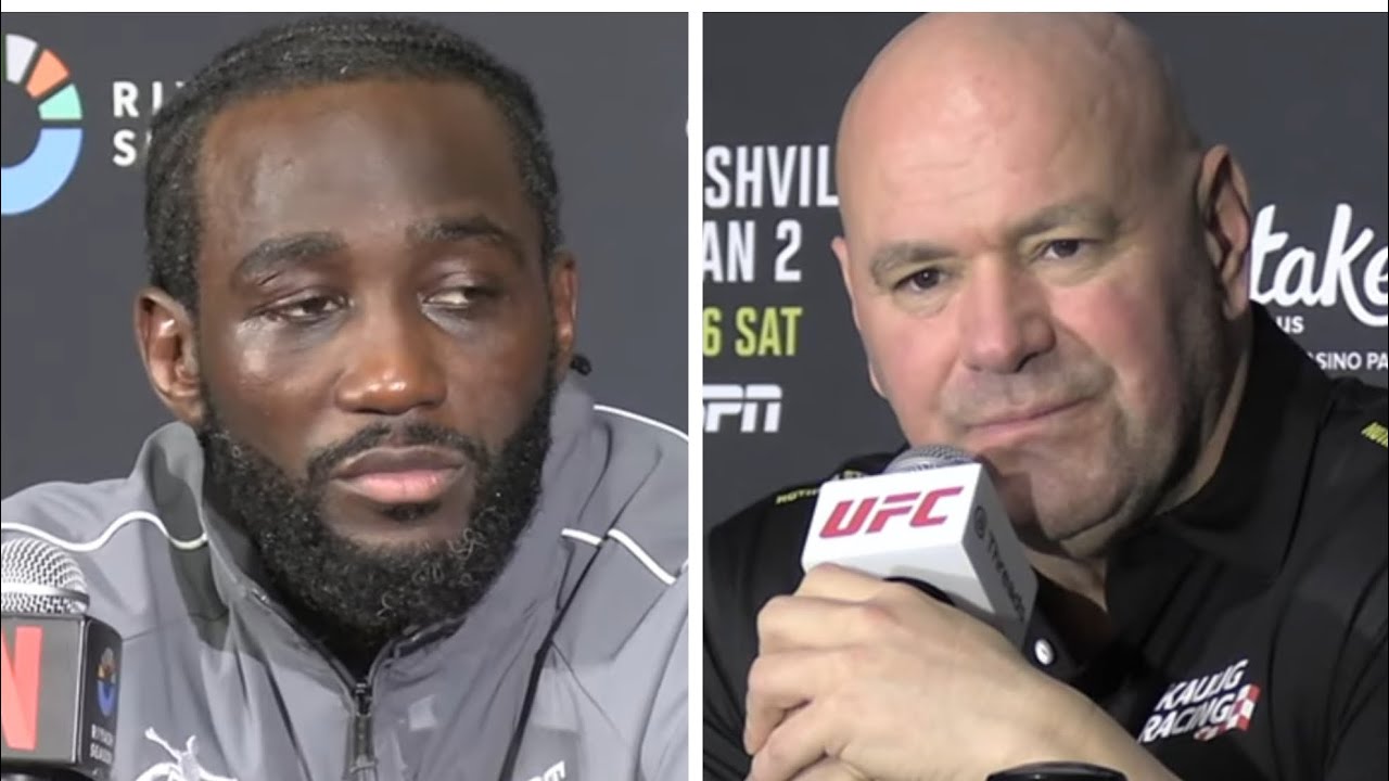 Dana White REACTS to Terence Crawford being STRIPPED & ALI ACT