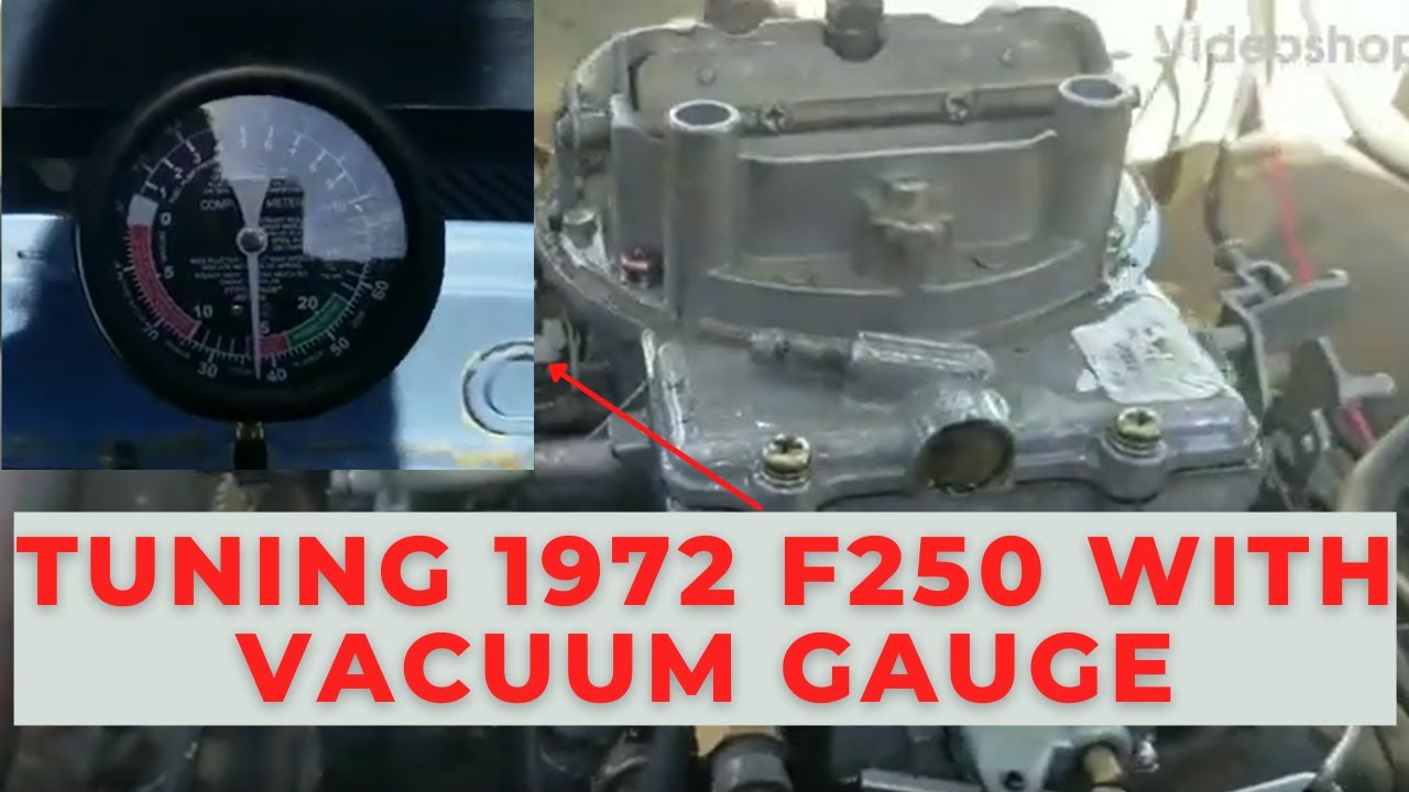 Tuning 1970 F250 Carb with a vacuum gauge.  360 FE engine.  Unknowns carb manufacturer.