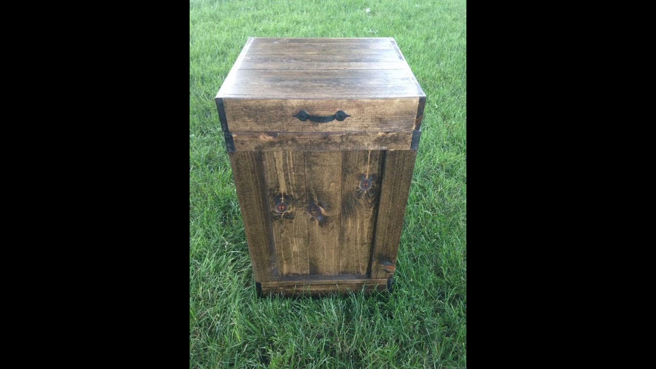 Make a Wood Trash Can | Woodworking How To