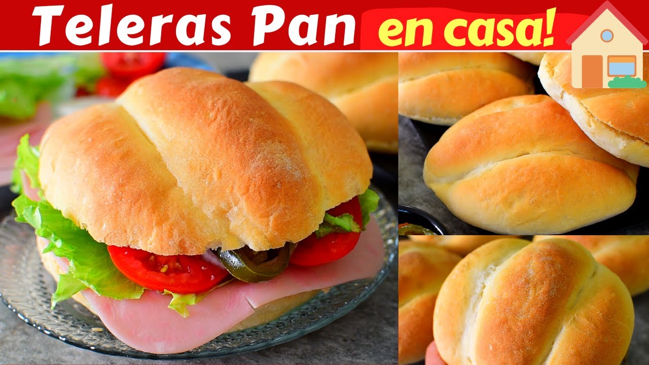 TELERAS pan Mexicano PARA TORTAS Hecho en CASA Dulce Hogar Recetas
