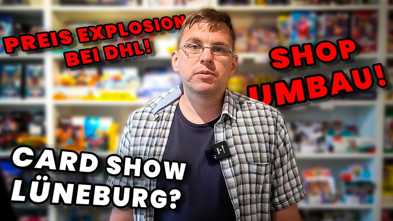 CardShow in Lüneburg??👀 Shop-Umbau & Preis-Explosion bei DHL😱 #vlog5