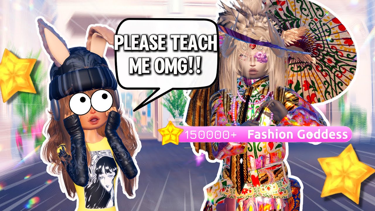 I HIRED A *FASHION GODDESS* TO TEACH ME HOW TO PLAY DRESS TO IMPRESS (Roblox)