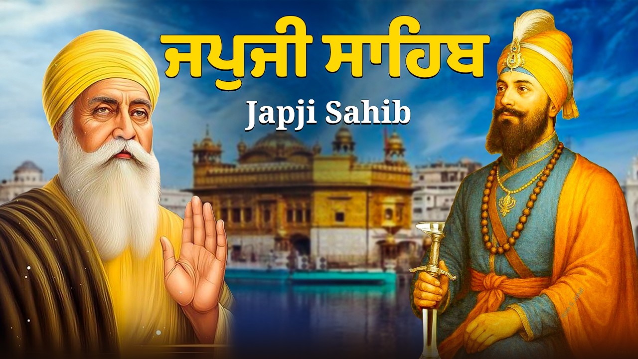 Morning Prayer (ਜਪੁਜੀ ਸਾਹਿਬ )Japji Sahib - ਬਹੁਤ ਹੀ ਮੀਠੀ ਆਵਾਜ਼ ਵਿਚ - Lyrical Video #sikhprayer #nitnem