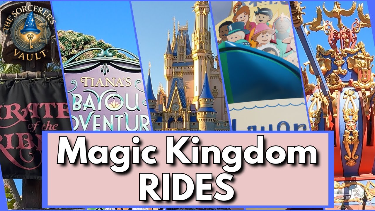 Magic Kingdom Rides Marathon 2025 | Full Attraction Collection