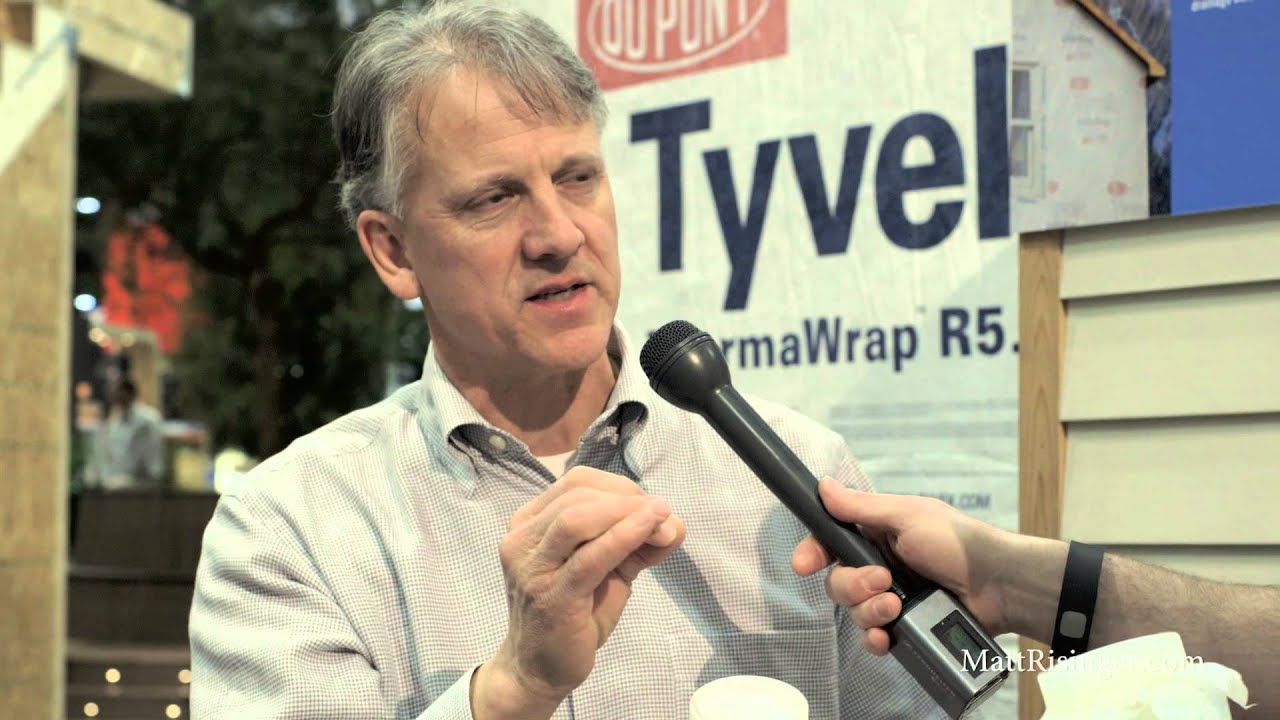 IBS 2015 - Science behind HouseWraps w/ Mark LaLiberte - DuPont Tyvek Booth