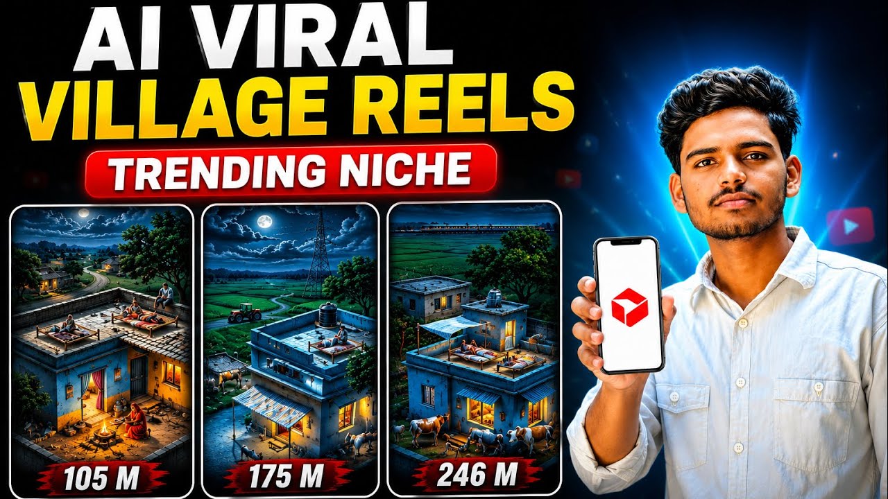 😱 AI Village Reels = Million Views!  #viralvideo    #aitools #aicontent 
