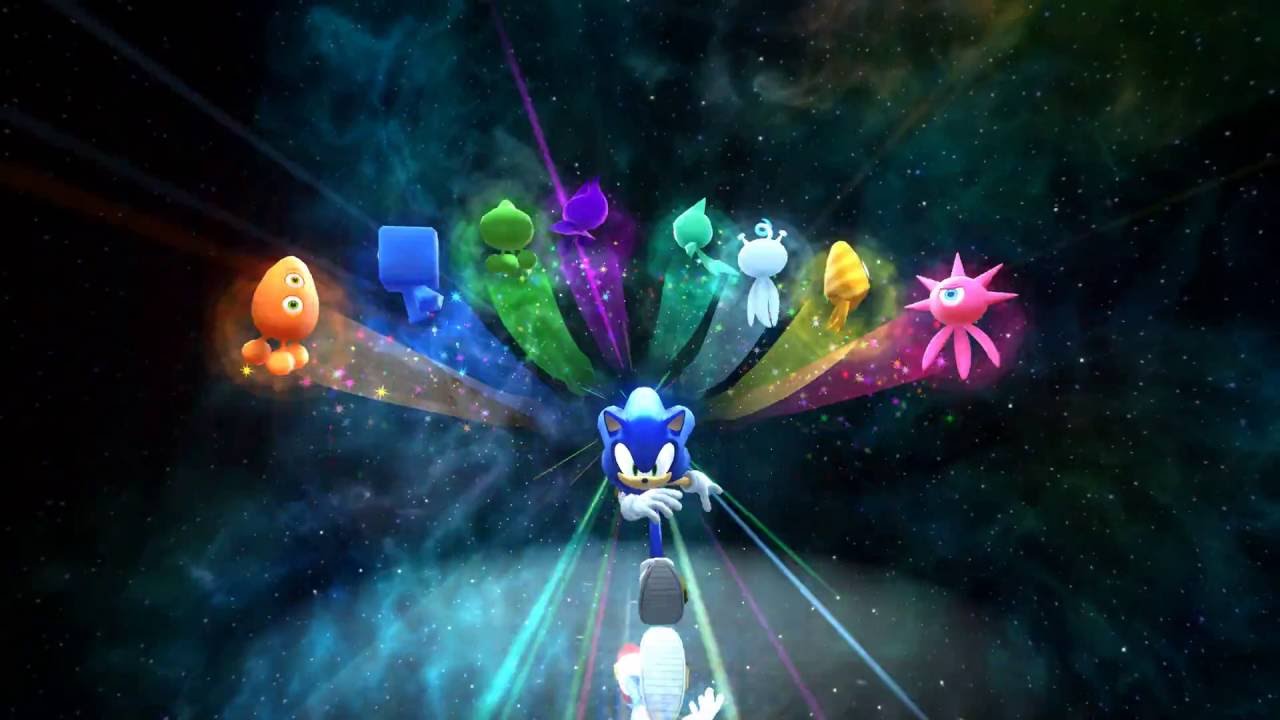Sonic Colors (HD Texture Pack) - Title Screen (No HUD)
