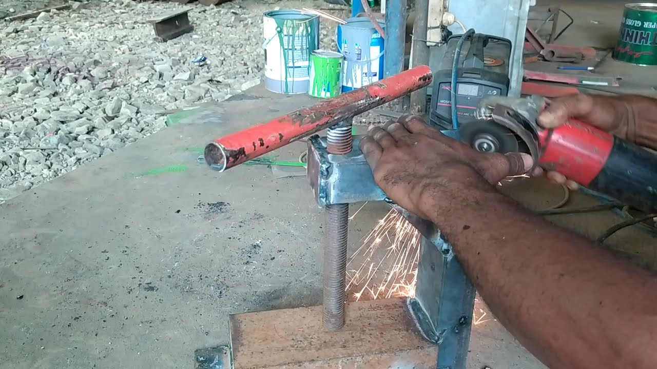Membuat Alat Press Tambal Ban Mudah