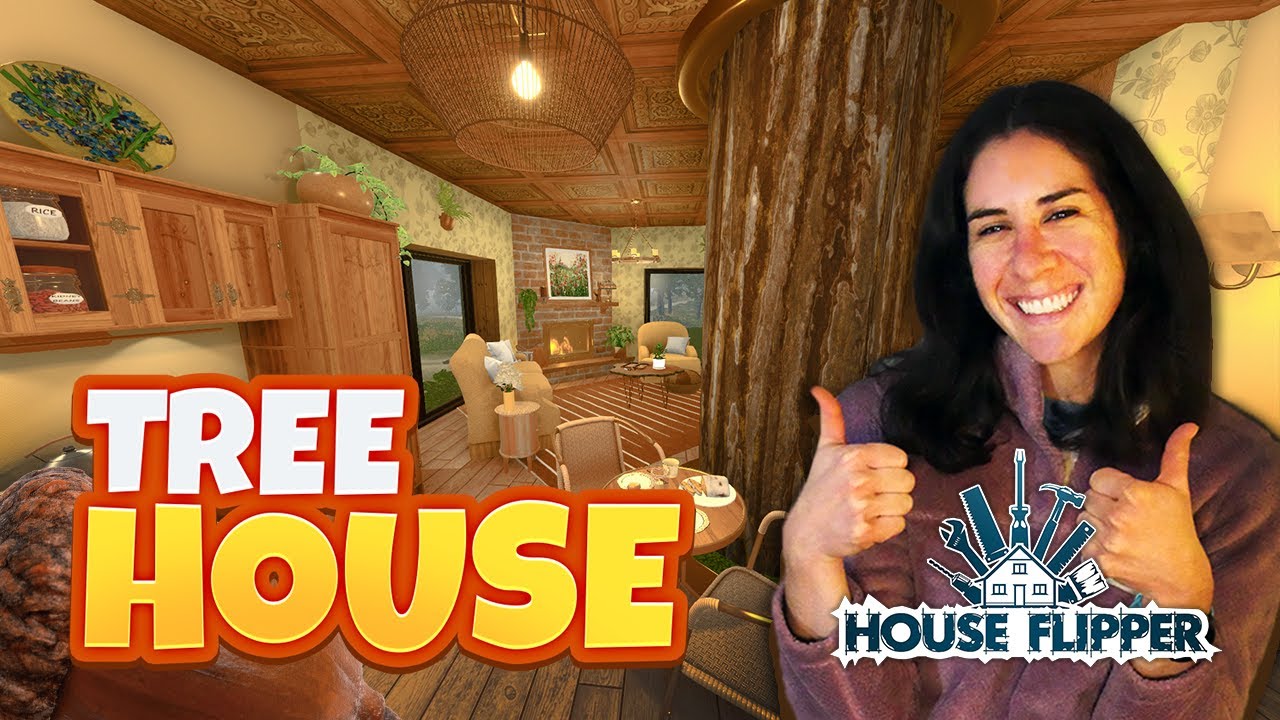A Cute & Cozy Treehouse! 💚 House Flipper Spring Update