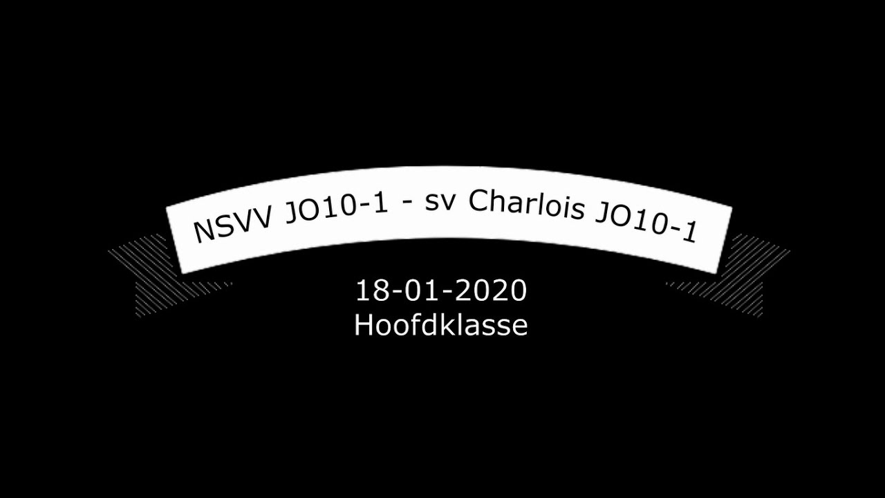 NSVV JO10 1 - sv Charlois JO10-1, 18-01-2020