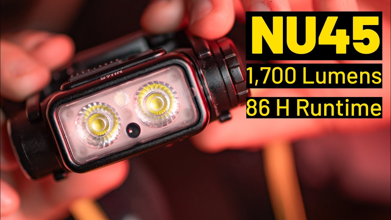 Преемник NU43? Обзор налобного фонаря Nitecore NU45