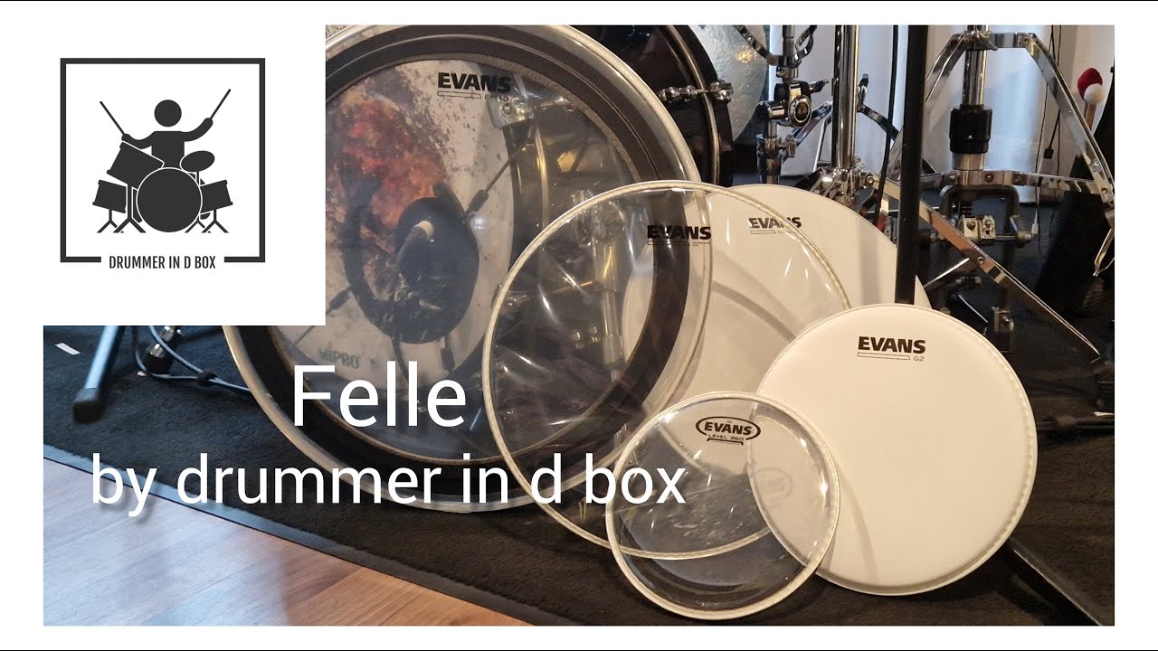 Felle (Evans) #evansheads #drums #drumheads #pearldrums