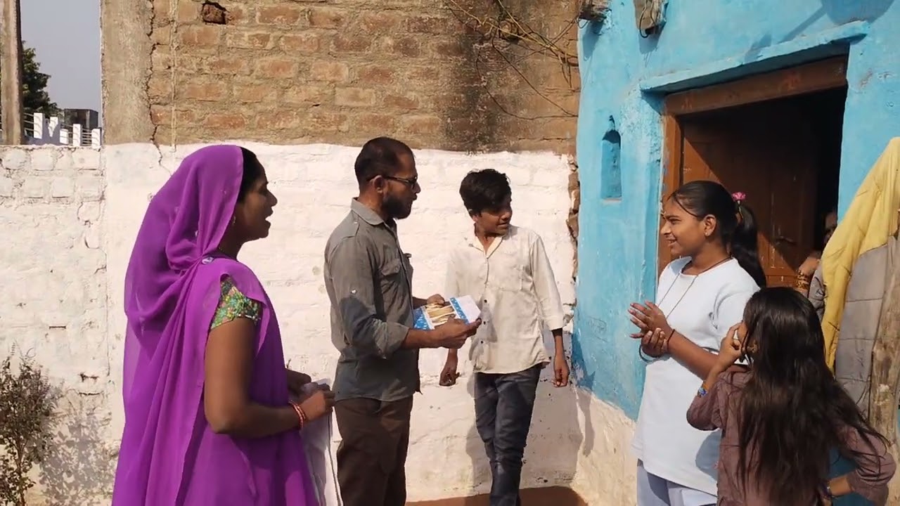 कुष्ठ अभियान का तीसरा दिन