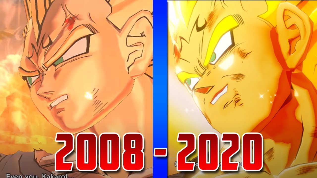 La Evolucion De Dragon ball Z en Playstation 2008-2020
