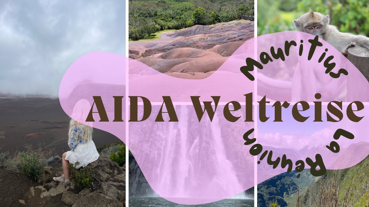 AIDA Weltreise 2023/24 - Trauminseln Mauritius und La Réunion 🌴  - VLOG 019