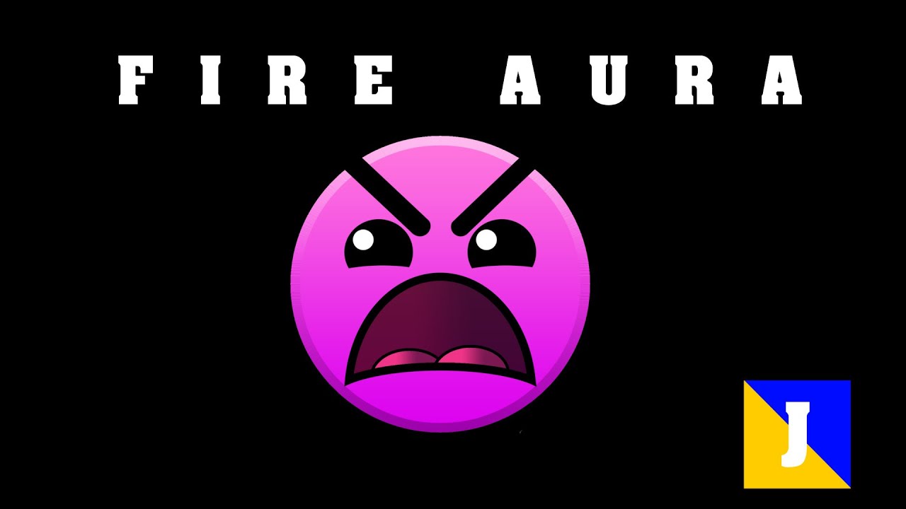 Geometry Dash - Fire Aura [Version 1 & 2 (final)] by me