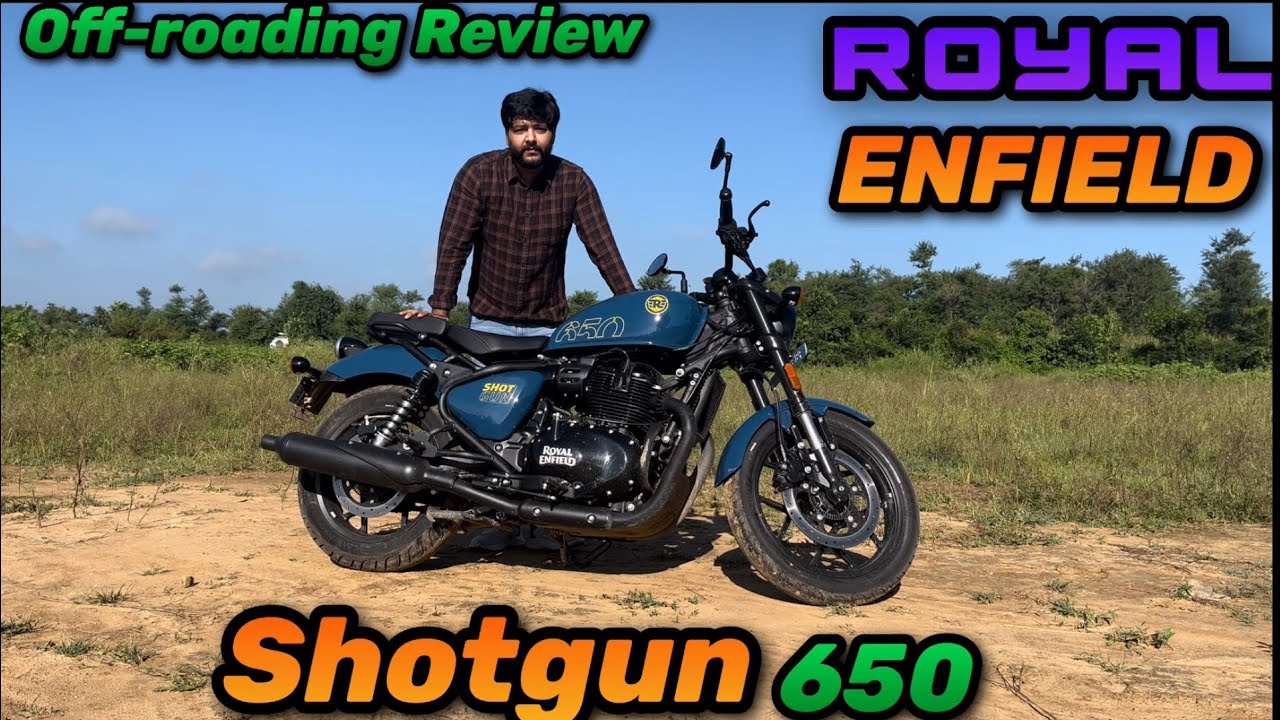 shotgun 650 Royal Enfield  Ride review off-roading #himachal