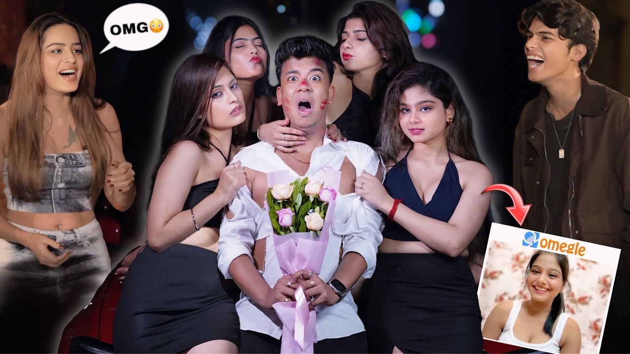 DATING 10 GIRLS I MET ON OMEGLE 😍 | OMEGLE TO REAL LIFE | FT @adarshuc @AnkitaSingh