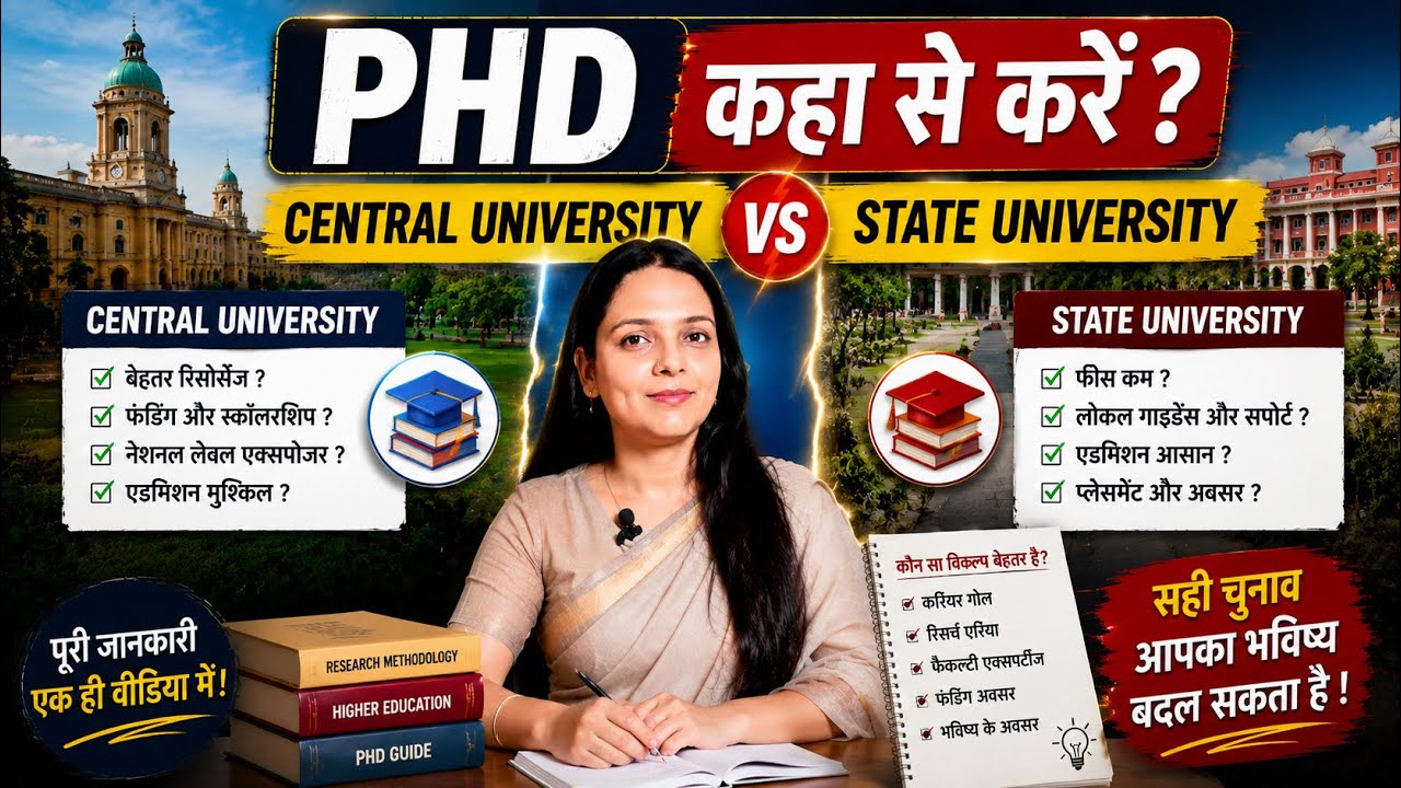 PHD कहाँ से करें?#phd #lucknow #ugcnet#highereducation #ugc