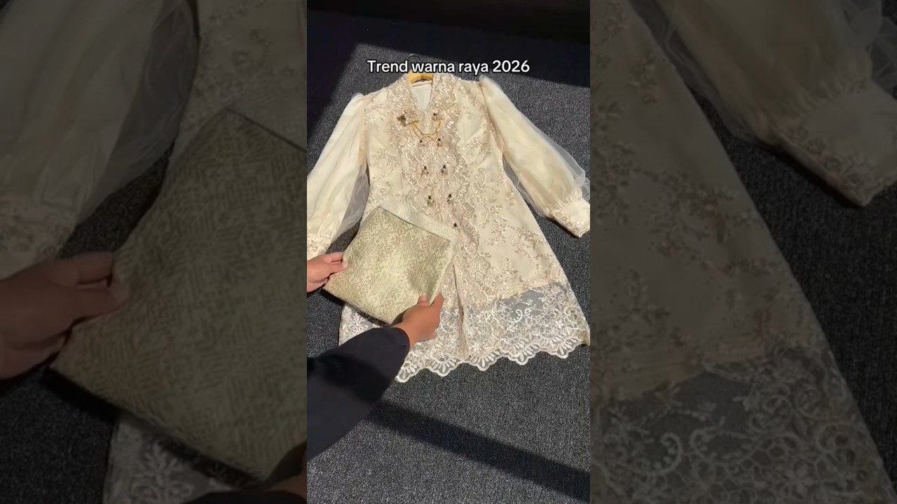 Warna trend baju lebaran 2026 link 576 #gamis  #gamislebaran #bajulebaran #gamis #kebaya