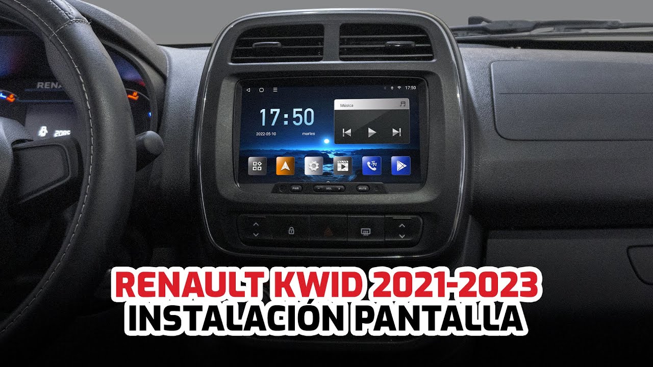 Renault Kwid 2021 a 2023 Instalación de Pantalla // GADGETSTYLE