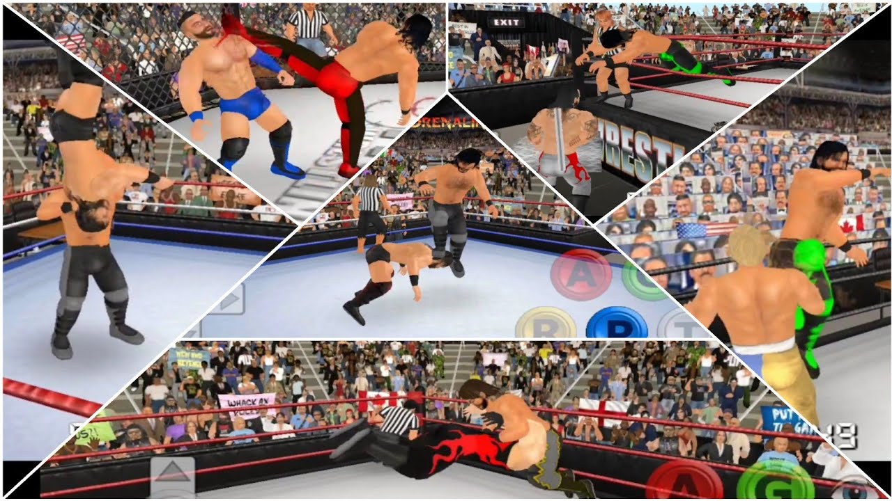 Seth Rollins Moves Compilation In Wrestling Empire