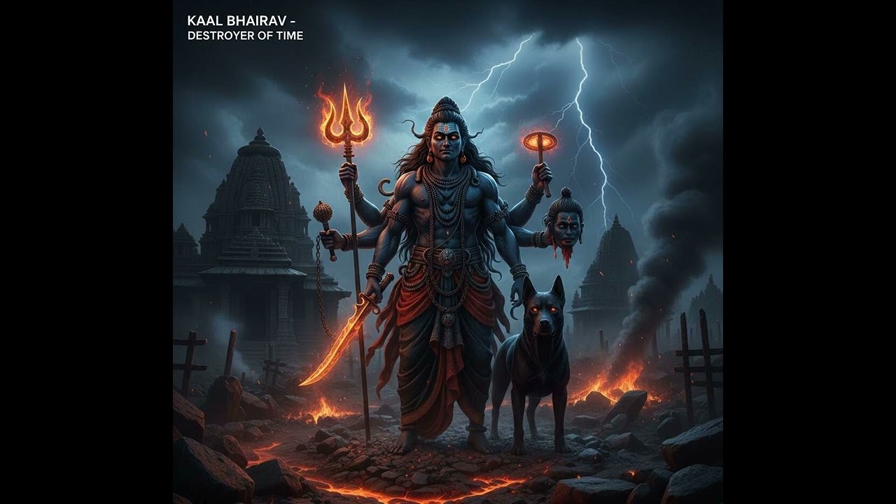 Kaal Bhairav | The Fierce Guardian of Time | 4K Divine Visual