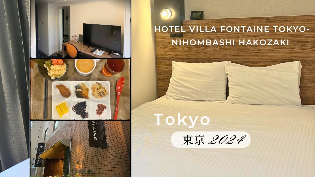 🇯🇵Tokyo🇯🇵 Hotel Only Suit For One Night 🍙😴 Hotel Villa Fontaine Tokyo-Nihombashi Hakozaki 🌓🏢 2024