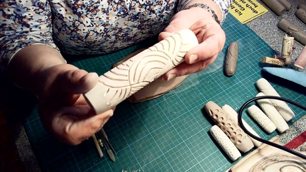 Rollstempel selber töpfern, Teil 2