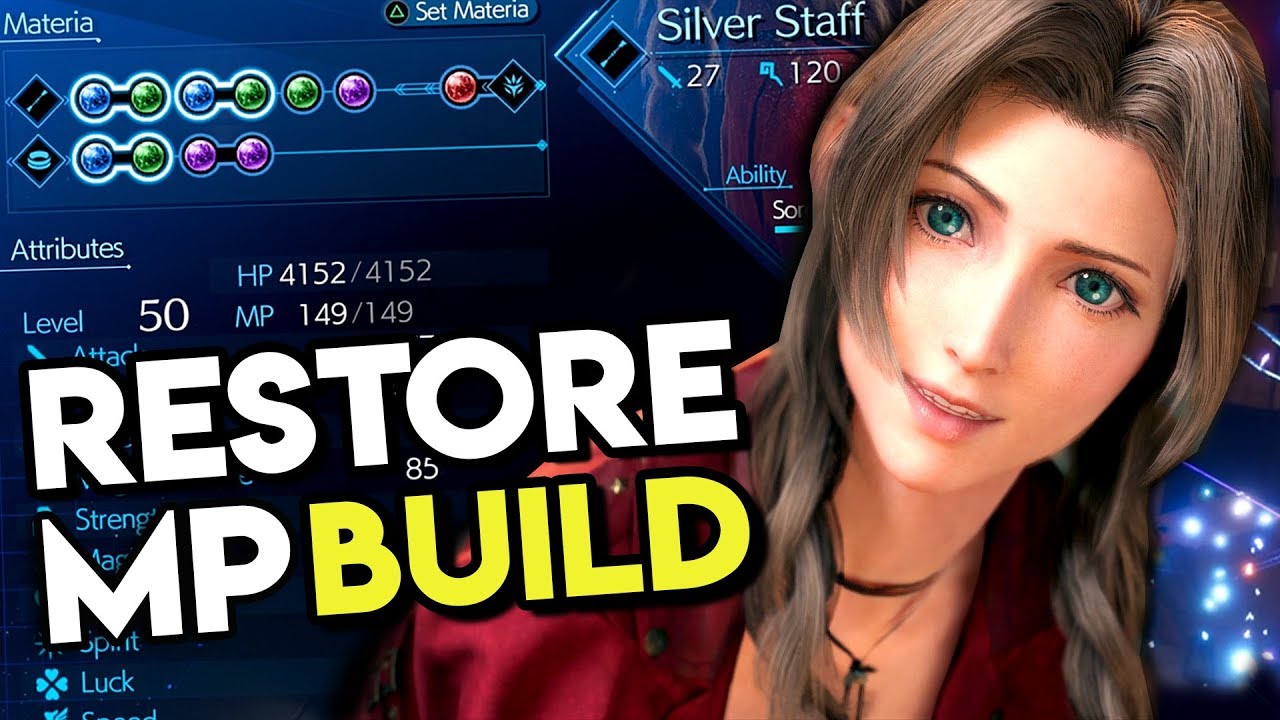 How to Restore/Save MP in HARD Mode | Final Fantasy 7 Remake
