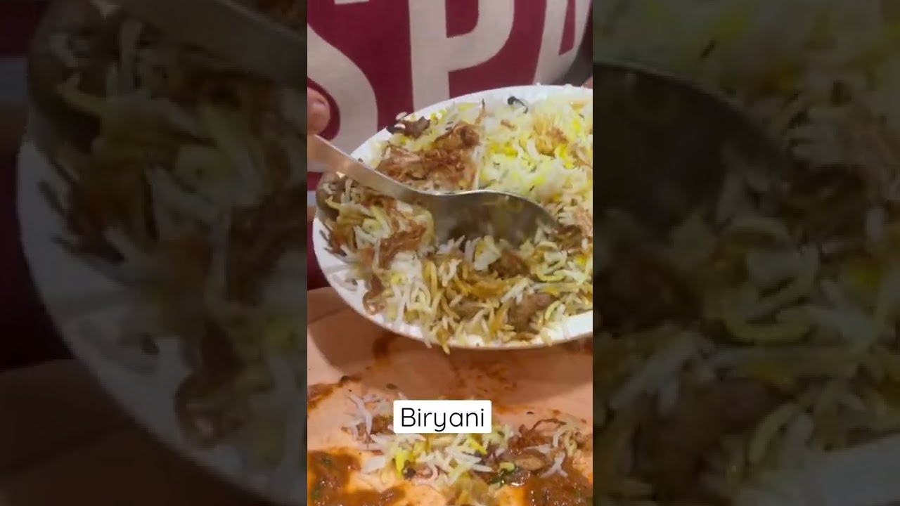 Biryani | Aman Restaurant | Mahabaleshwar | panchgani #foodlover #shorts #biryani