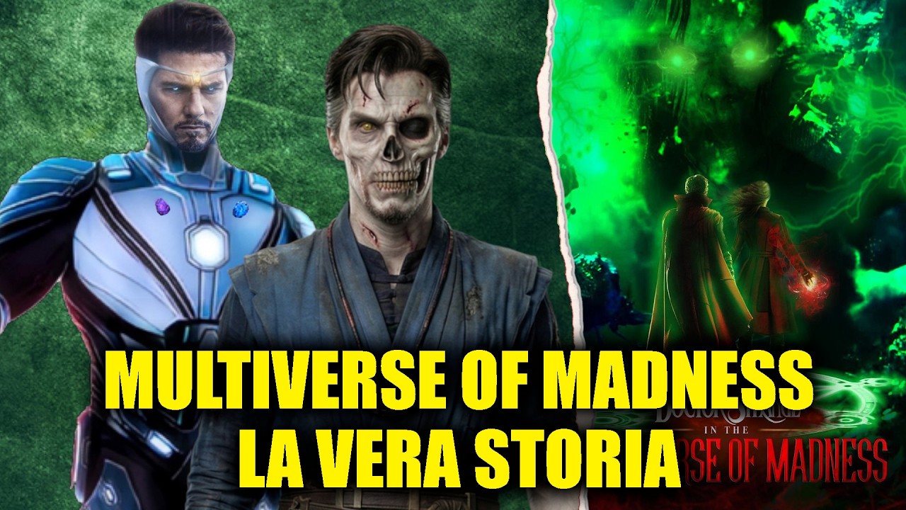 Dr. STRANGE MULTIVERSE OF MADENESS... la VERA STORIA che NON VEDREMO MAI. il VILLAIN ORIGINALE+CAMEO