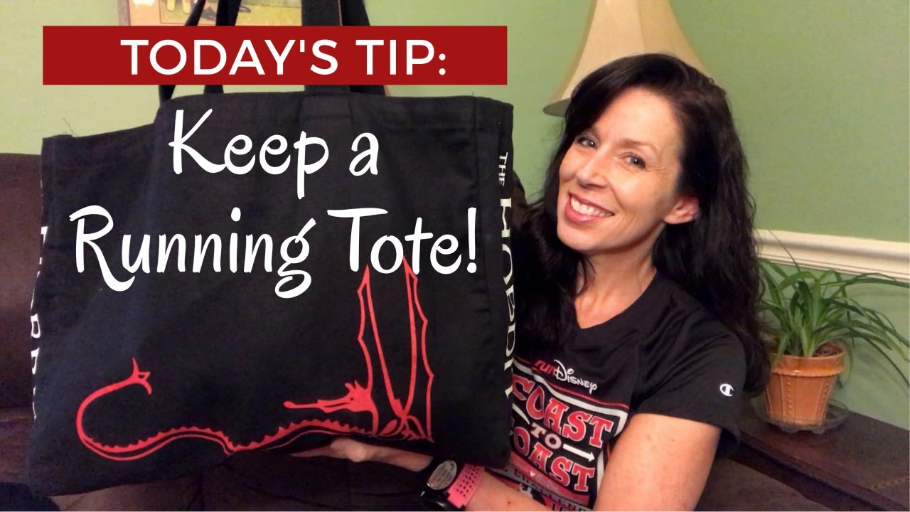 Running and Training Tip: Keep a Running Tote!