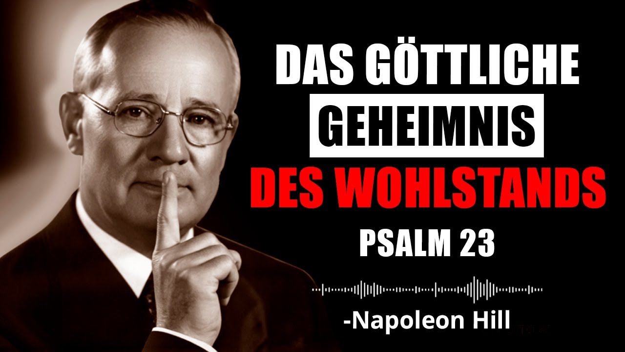 Psalm 23: Das GEHEIMNIS für WOHLSTAND und ERFOLG | Napoleon Hill