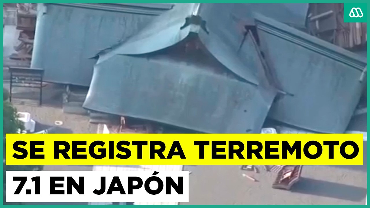 Terremoto 7.1 sacude Jap&oacute;n: se activ&oacute; alerta de tsunami