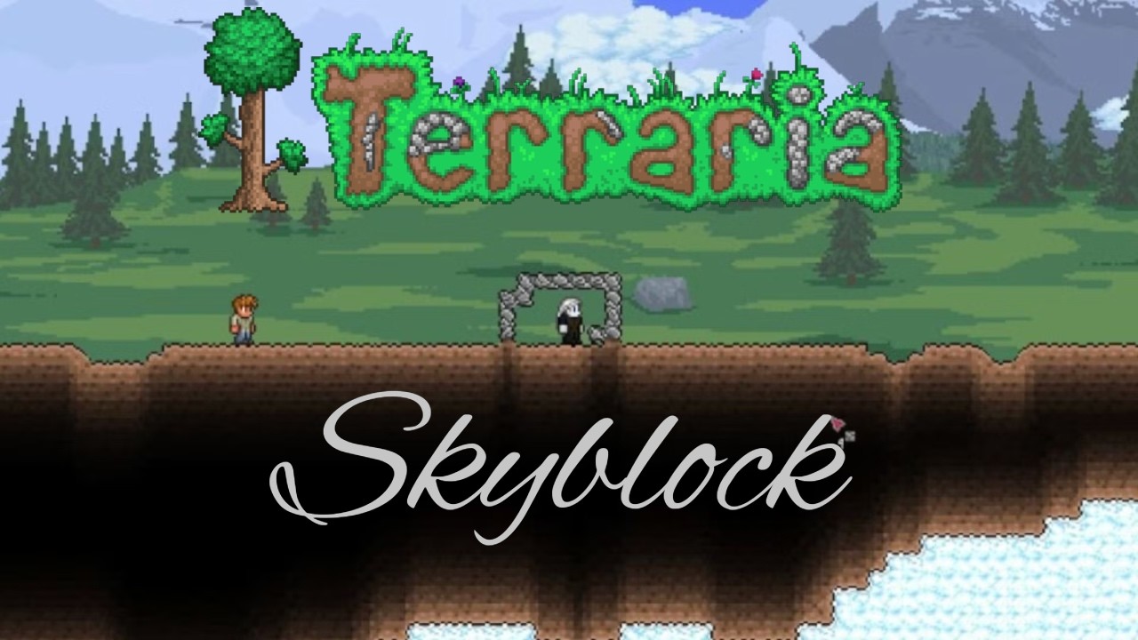 Terraria Sky Block (эпизод 1)