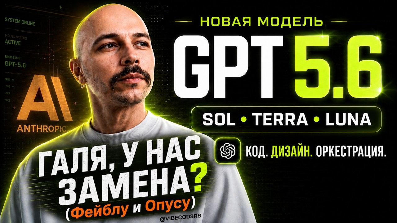 GPT‑5.6: большой тест Sol, Terra и Luna
