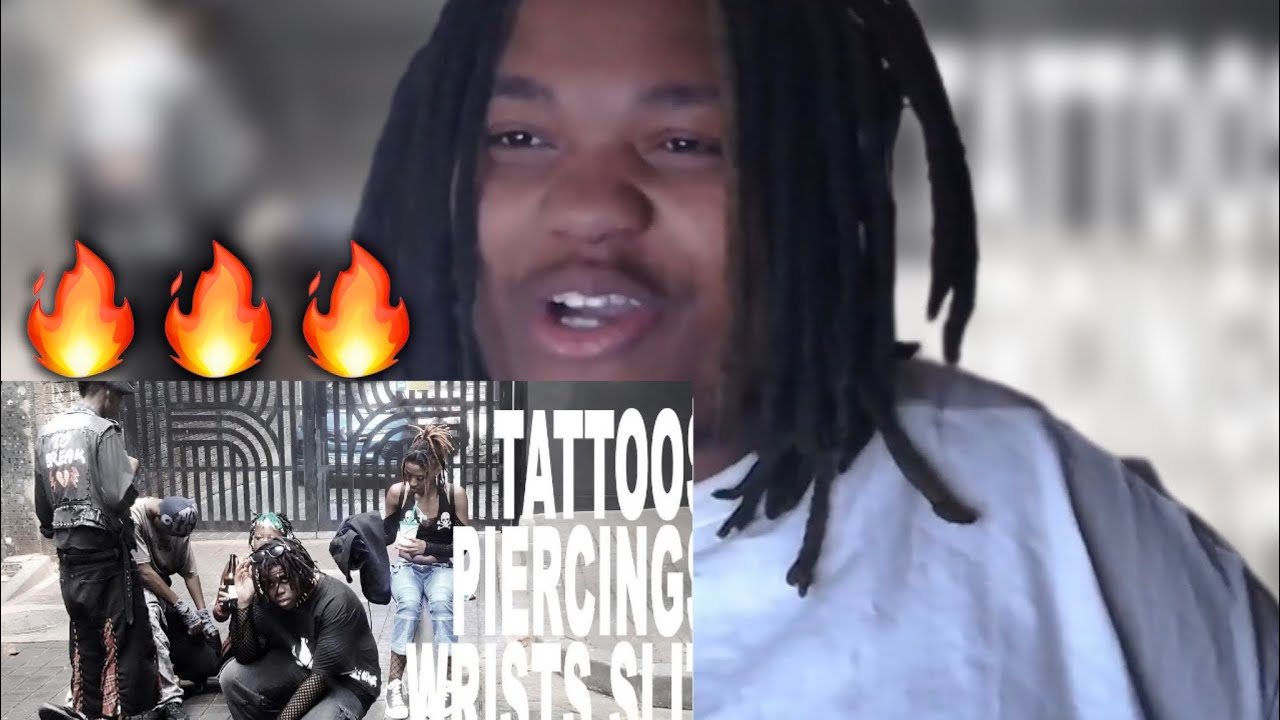 Swoger First Reaction (tattoos, piercings, and wrist slit, more) Reacting to Viewers Music pt 2