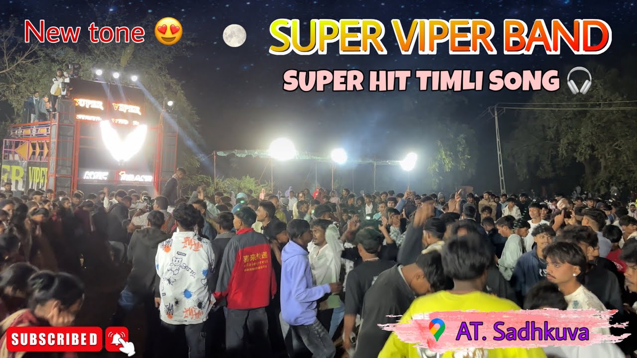 SUPER VIPER BAND 2026 NONSTOP TIMLI TUR + TONE SONG // At. Sandhkuva ( songadh ) Kalu tone 🎧