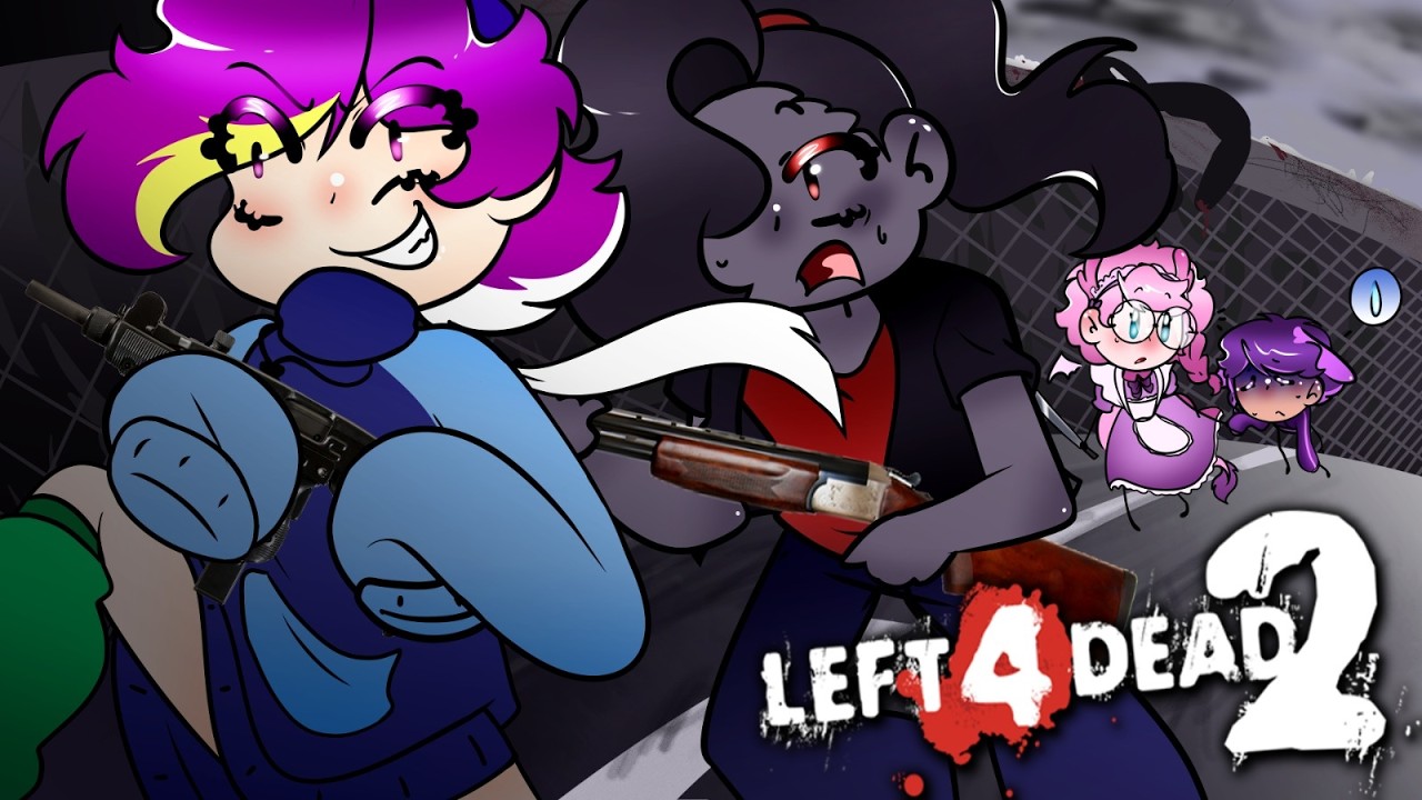 Leaf 4 Dead 2 com @LabibiS2Furina e @AmoraPNG