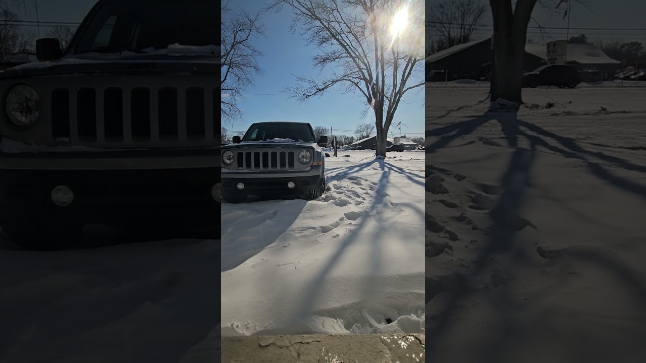 The Snow and Sun out my window for 29 minutes
