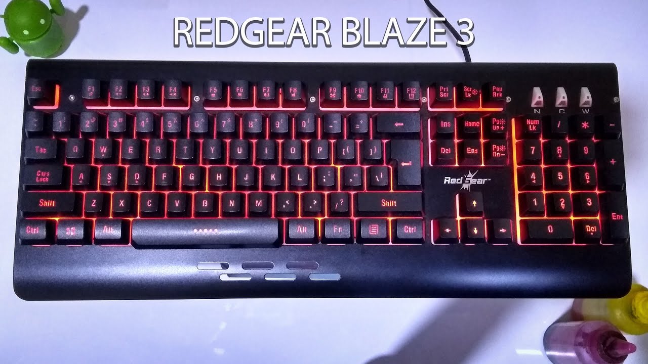 Redgear Blaze 3 Review - Best Budget Gaming Keyboard!