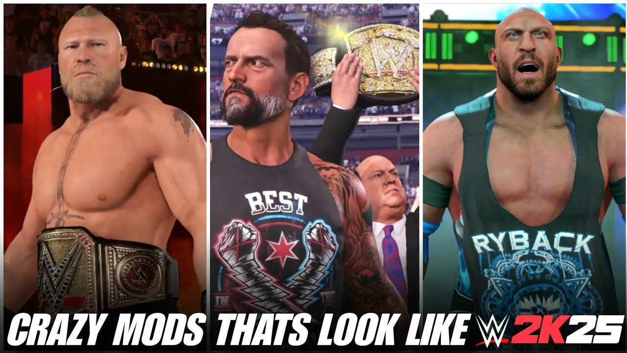 FEELS LIKE WWE2K25 ! (CONCEPT)