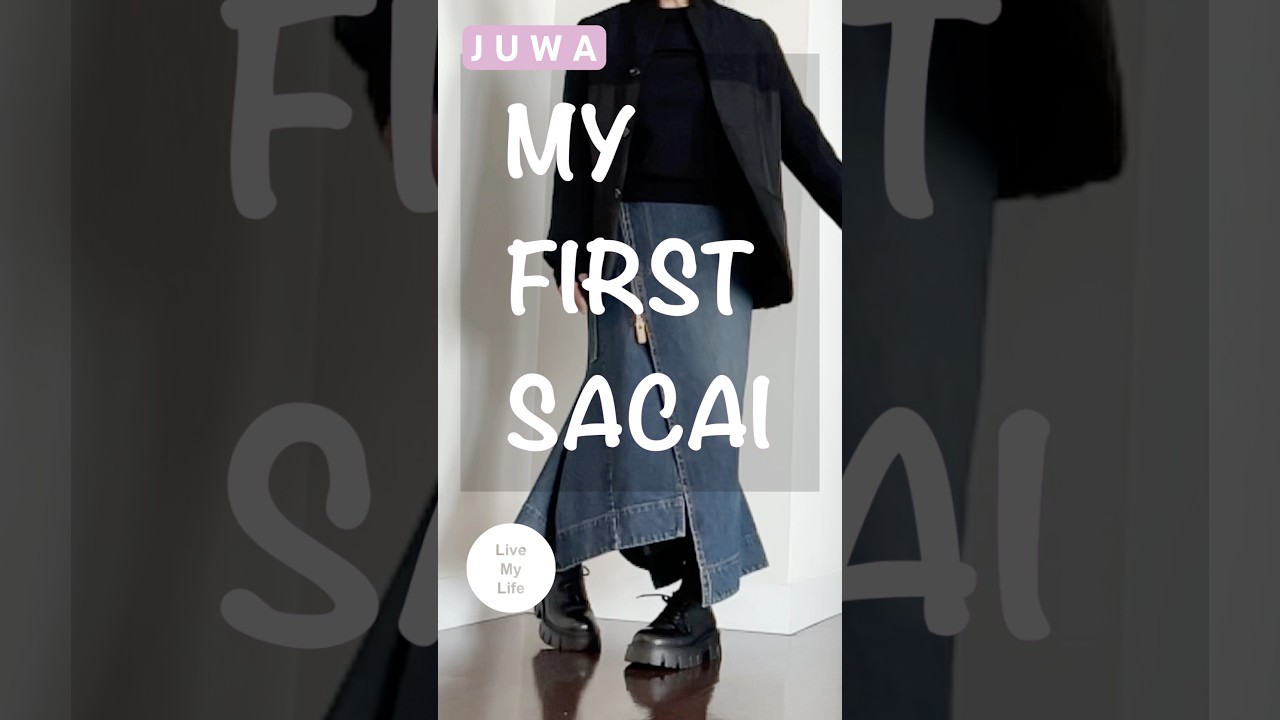 My First Sacai . This wearable art that made the perfect start to 2026. #sacai #ChitoseAbe #ArtWear
