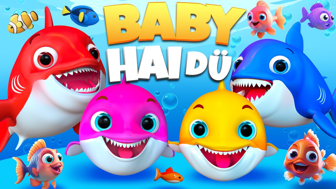 Baby Hai Gute-Laune-Song | Kinderreime für Kinder | Super Luca Deutsch #kinderlieder