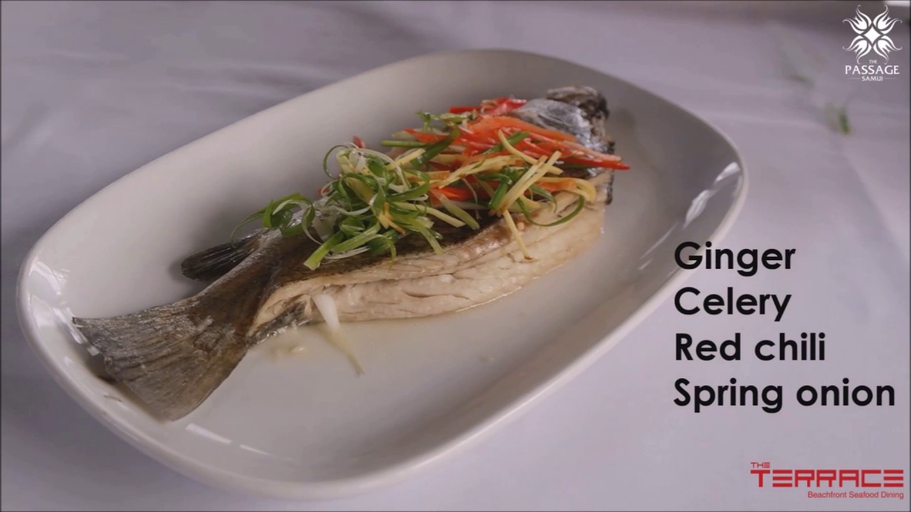 Steam sea bass in oyster sauce