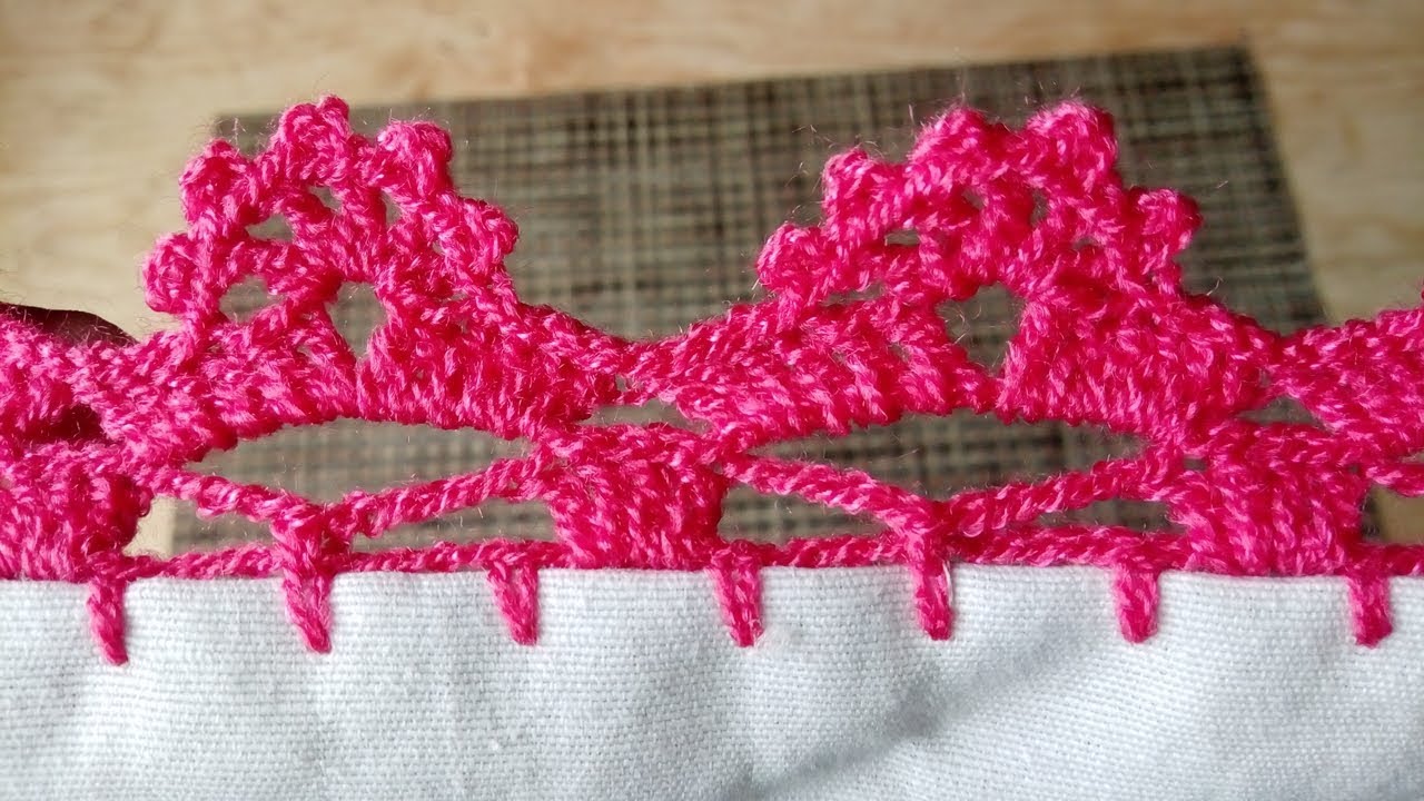 Orilla Tejida Para Servilleta