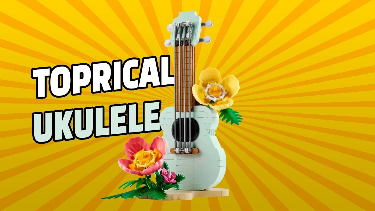 LEGO® Creator 3in1 Tropical Ukulele | 31156 | Stop Motion