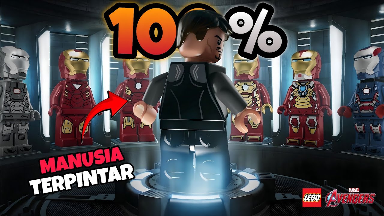 Aku Selesaikan LEGO Marvel Avengers 100% dan Jadi Superhero Legendaris!!